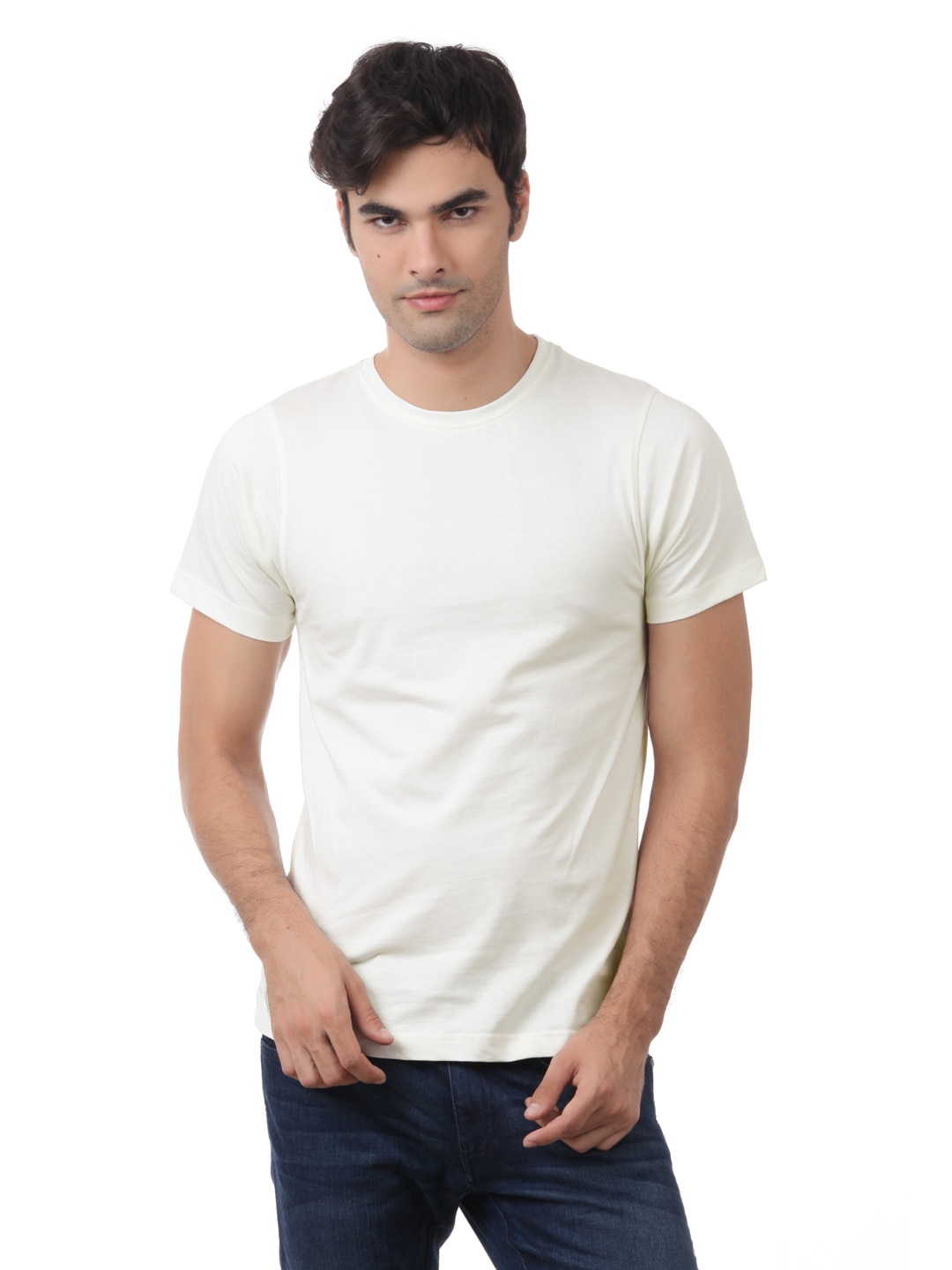 Myntra Men White T-shirt
