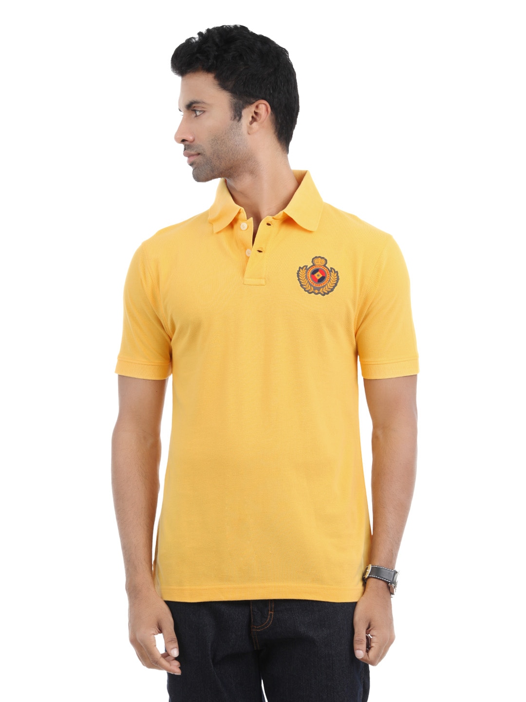 Myntra Men Yellow T-shirt