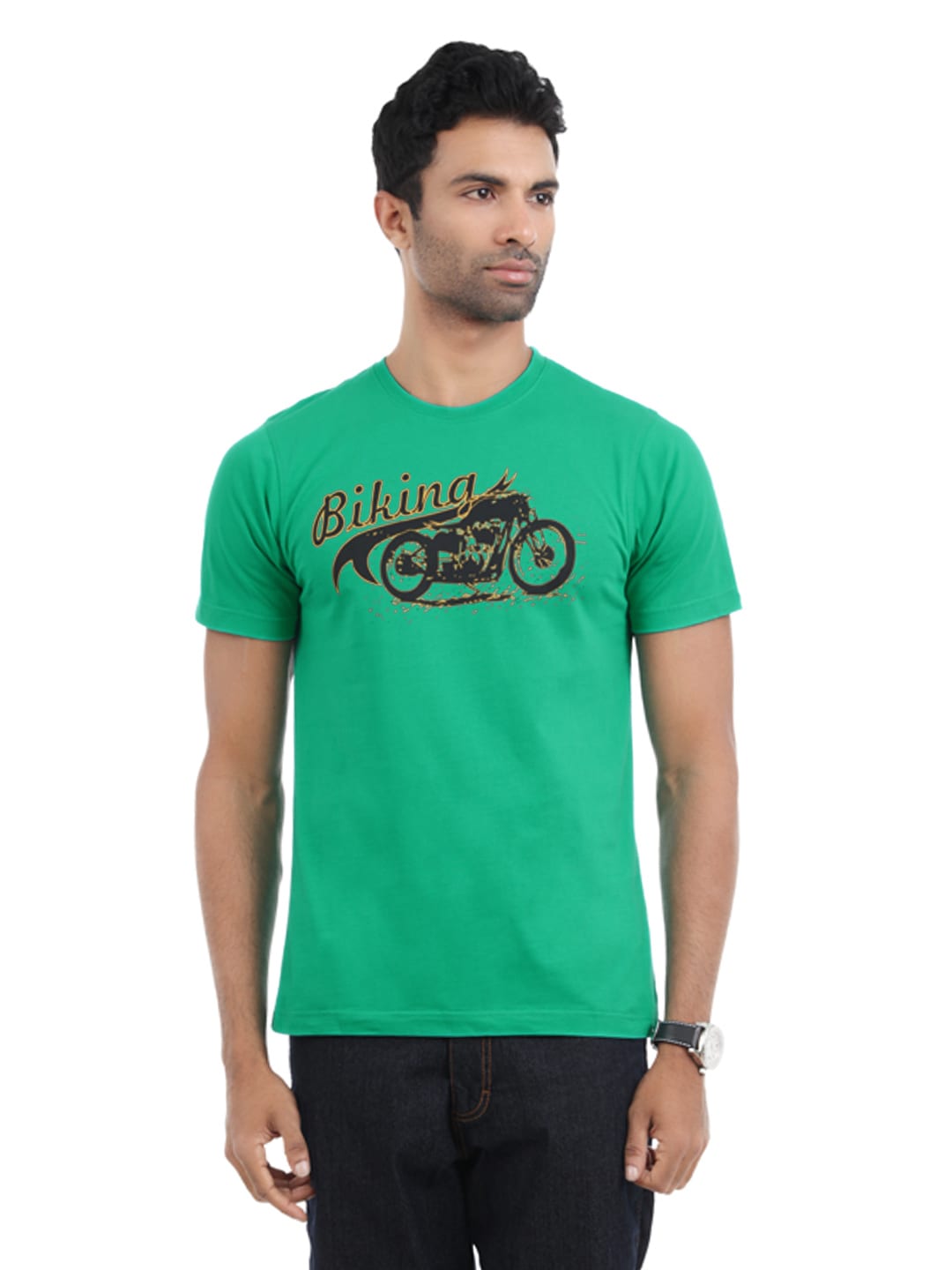Myntra Men Green T-shirt