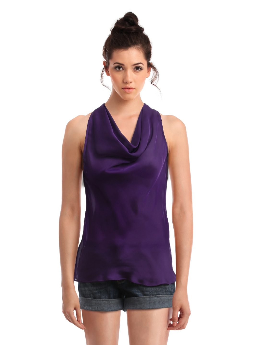 Femella Women Purple Top