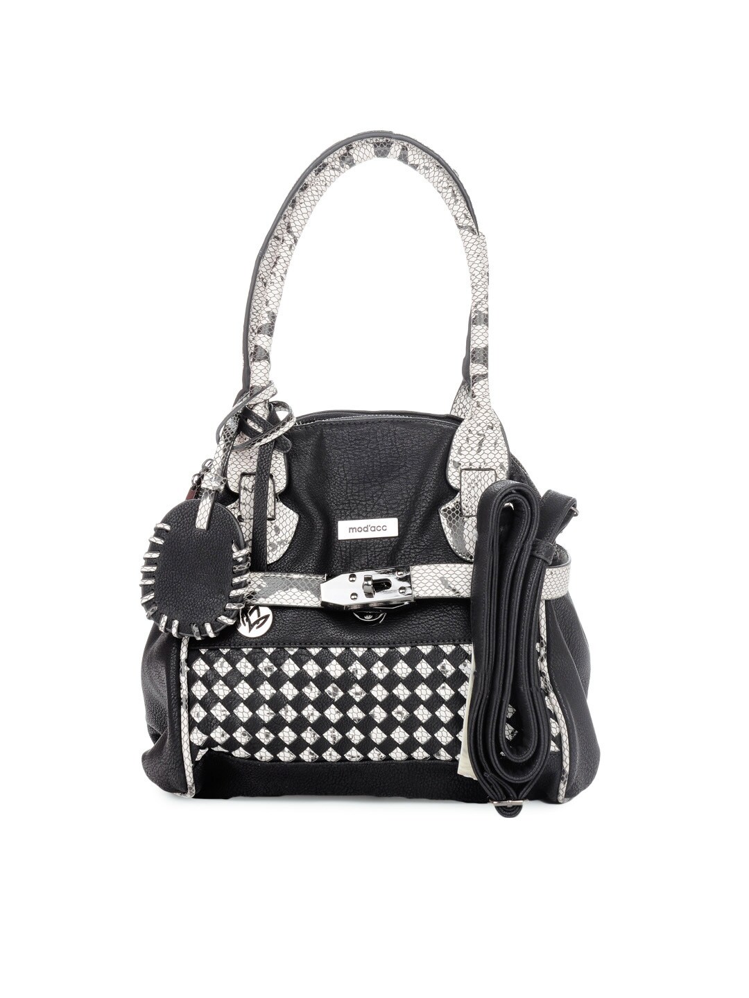 Mod'acc Women Black Handbag