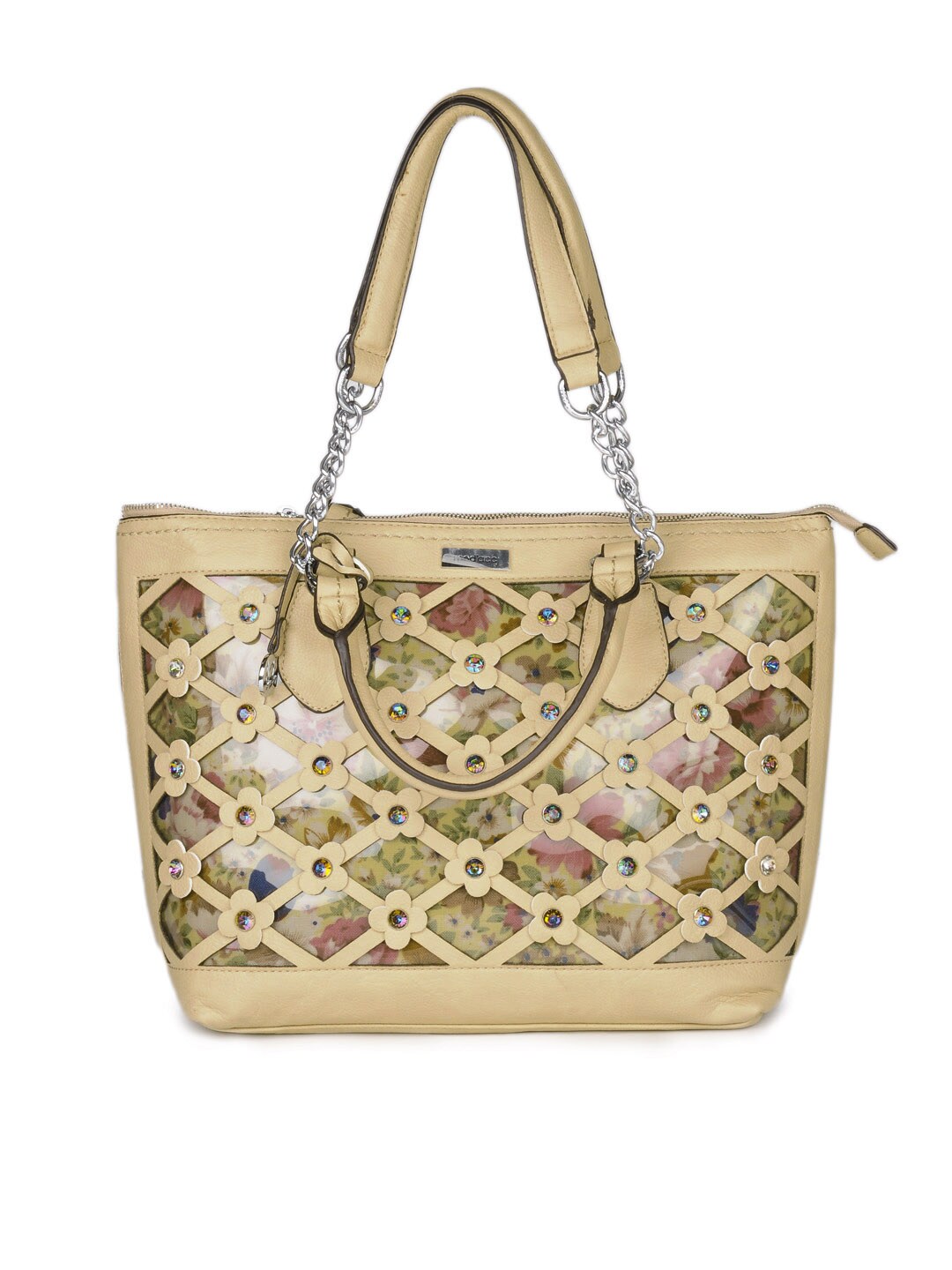 Mod'acc Women Beige Handbag