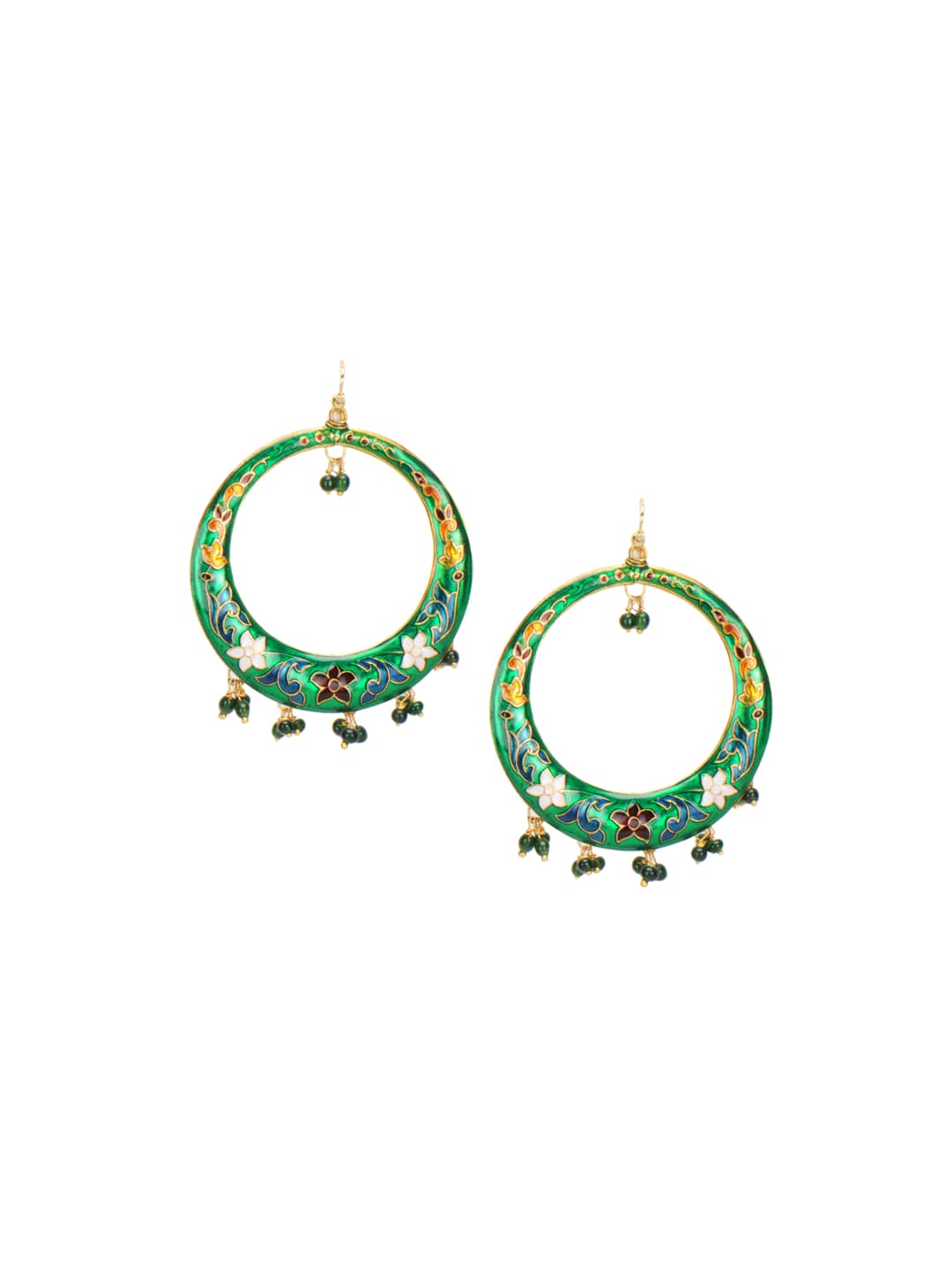 Adrika Women Green Earrings