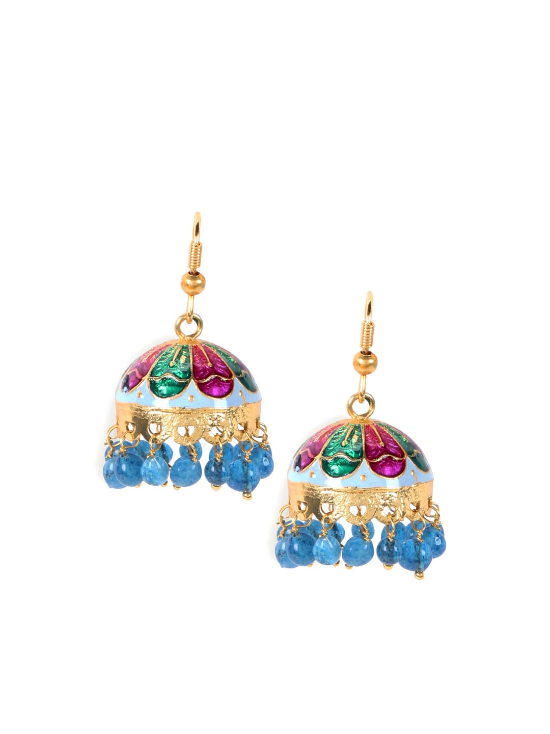 Adrika Turquoise Blue Earrings
