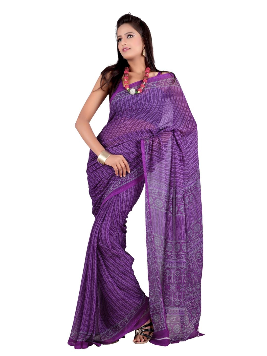 FNF Purple Sari