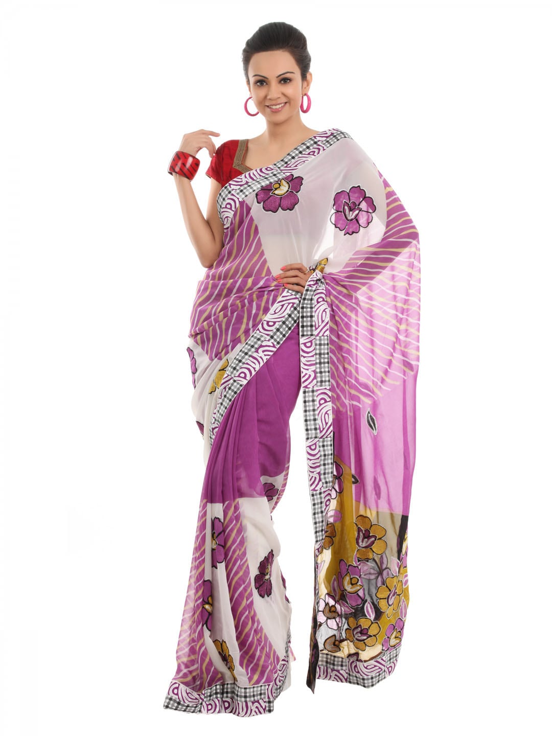 FNF Multi Coloured Sari