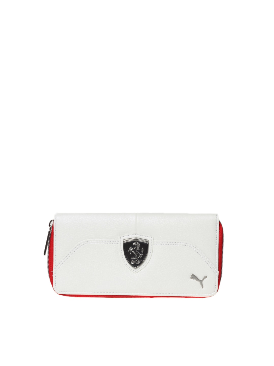 Puma Women White Ferrari Wallet