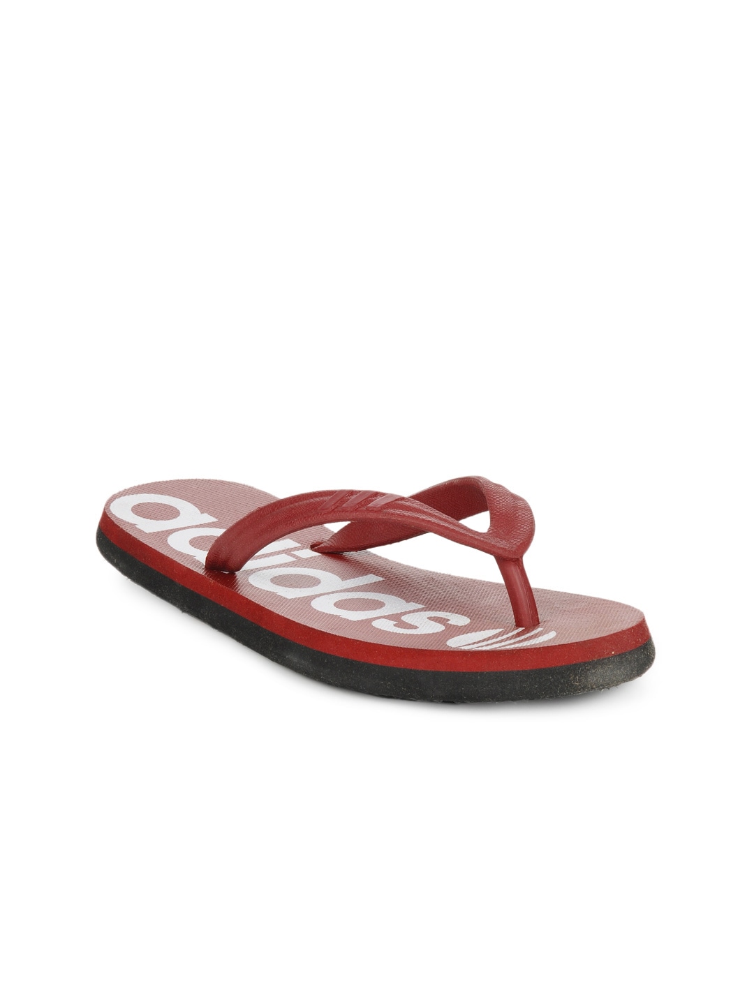 ADIDAS Women Red Neo Tread Flip Flops