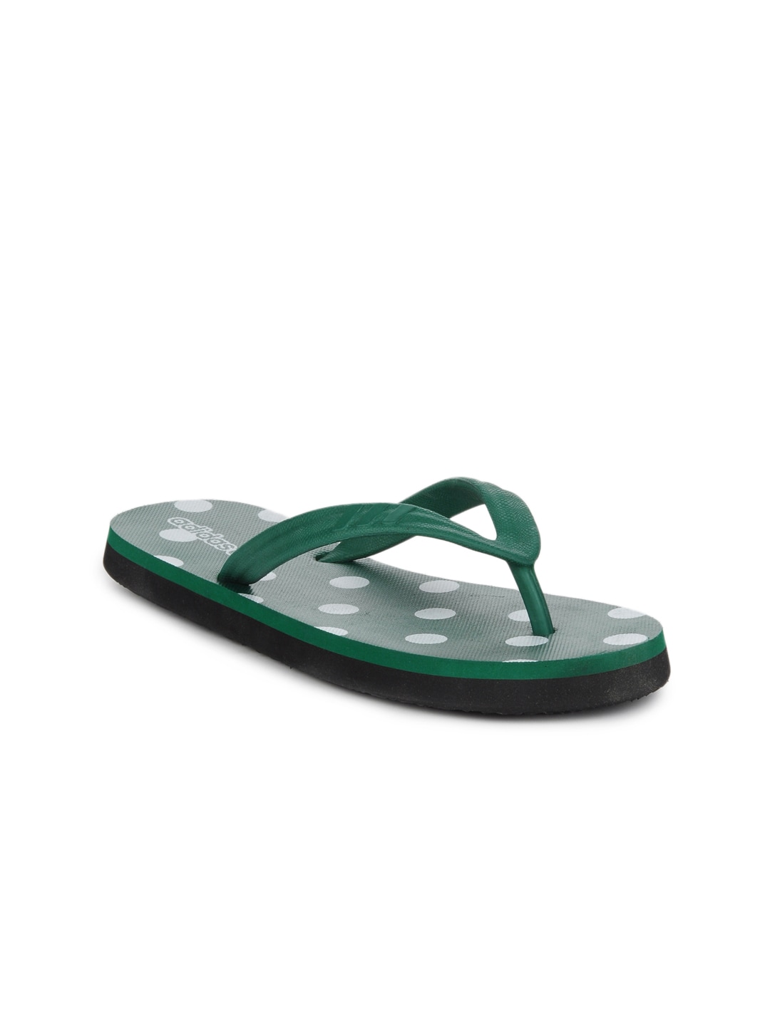 ADIDAS Women Green Flip Flops