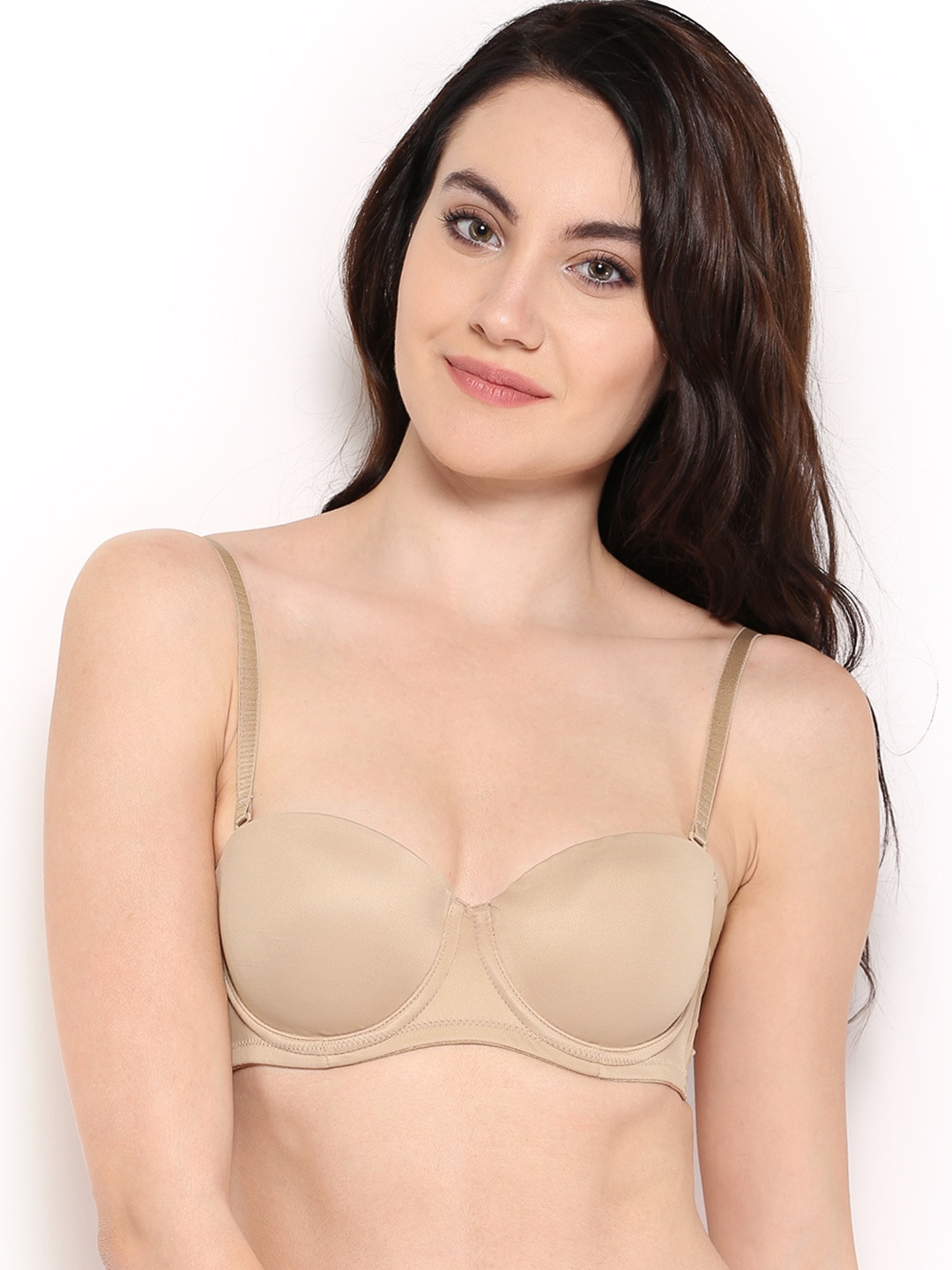 Amante Confidence Nude-Coloured Balconette Bra BCMW11