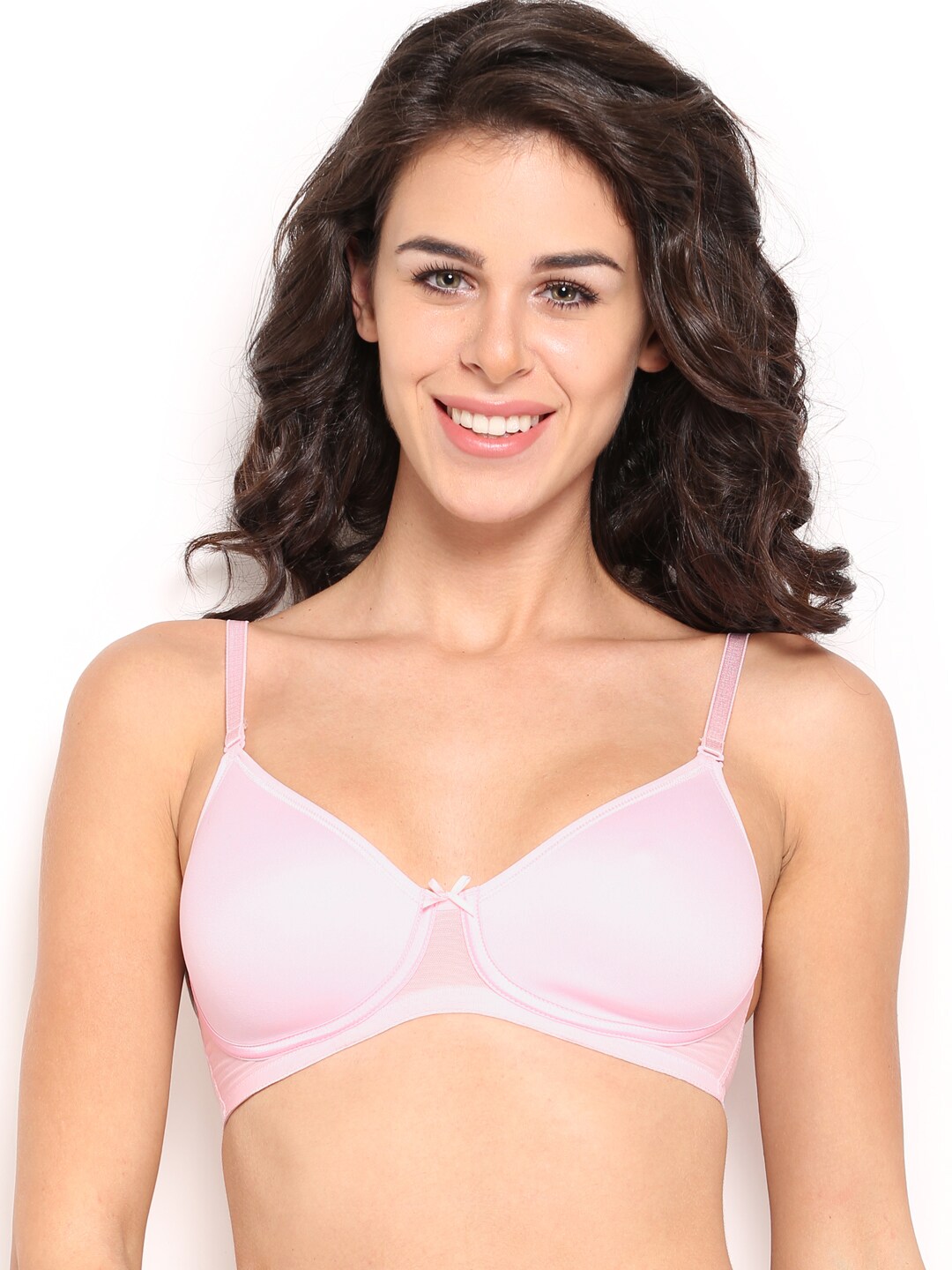 Amante Pink Full-Coverage Bra BCSB02