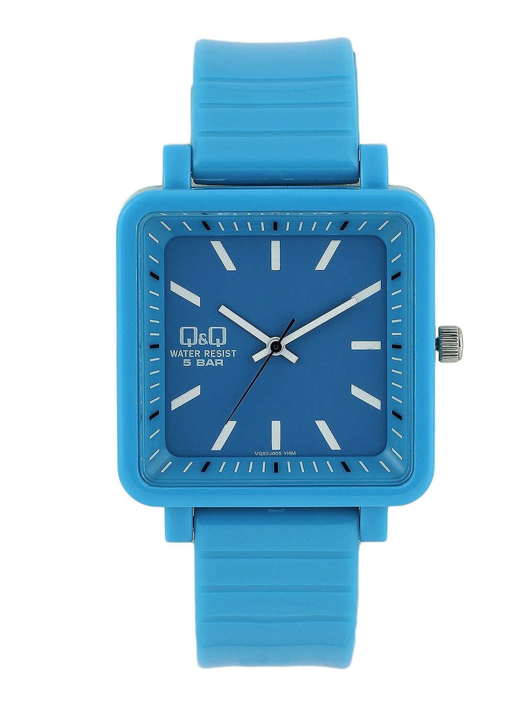 Q&Q Unisex Blue Dial Watch