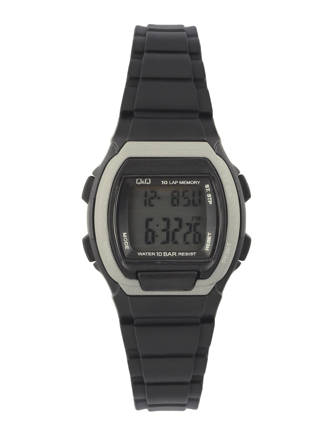 Q&Q Unisex Black Digital Watch