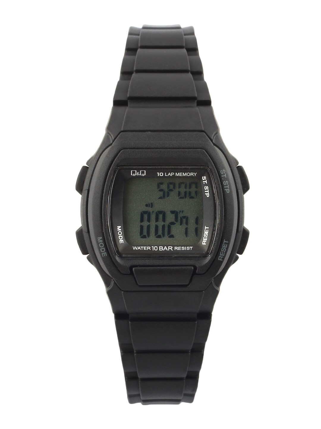Q&Q Unisex Black Digital Watch