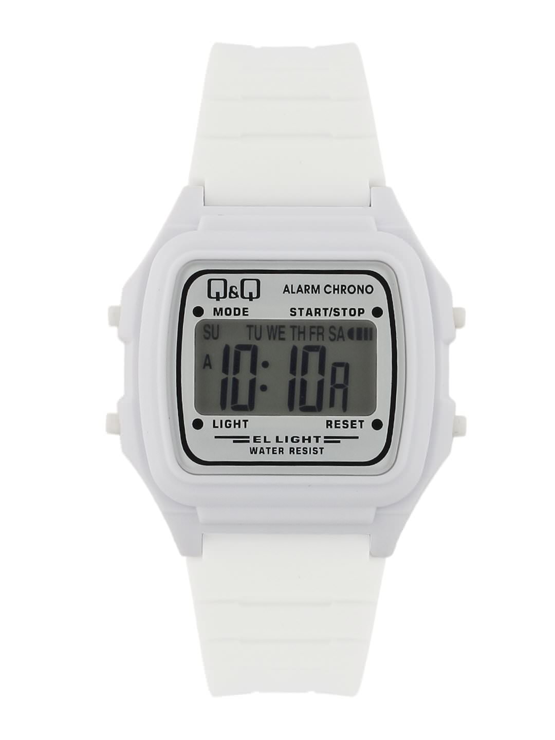 Q&Q Unisex White Digital Watch