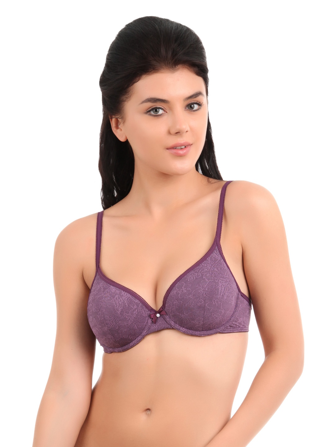 Amante Purple Bra-BGDR01