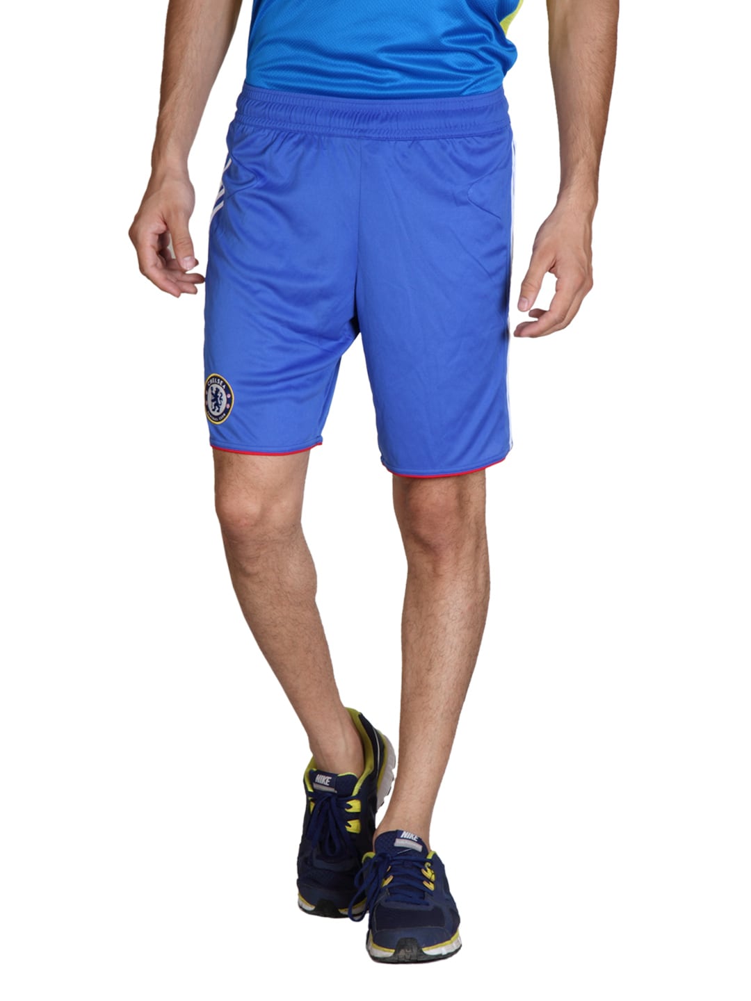 ADIDAS Men Blue Shorts