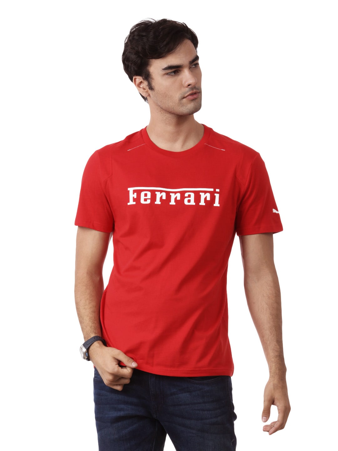 Puma Men Red Ferrari T-shirt