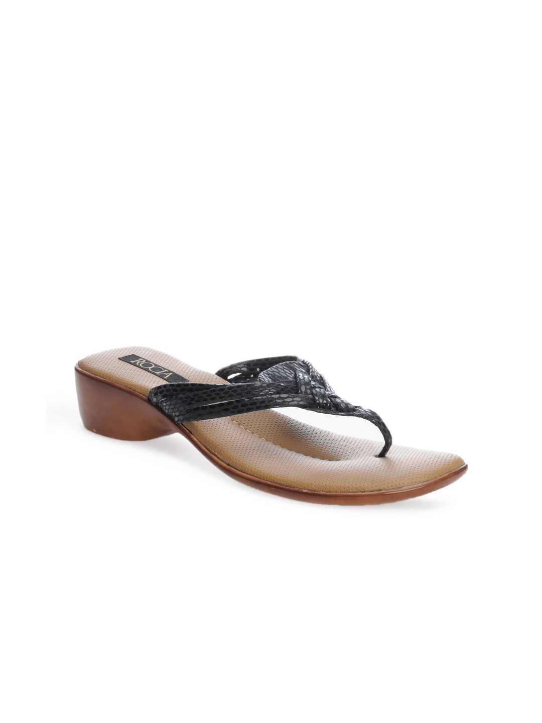 Rocia Women Black Sandals