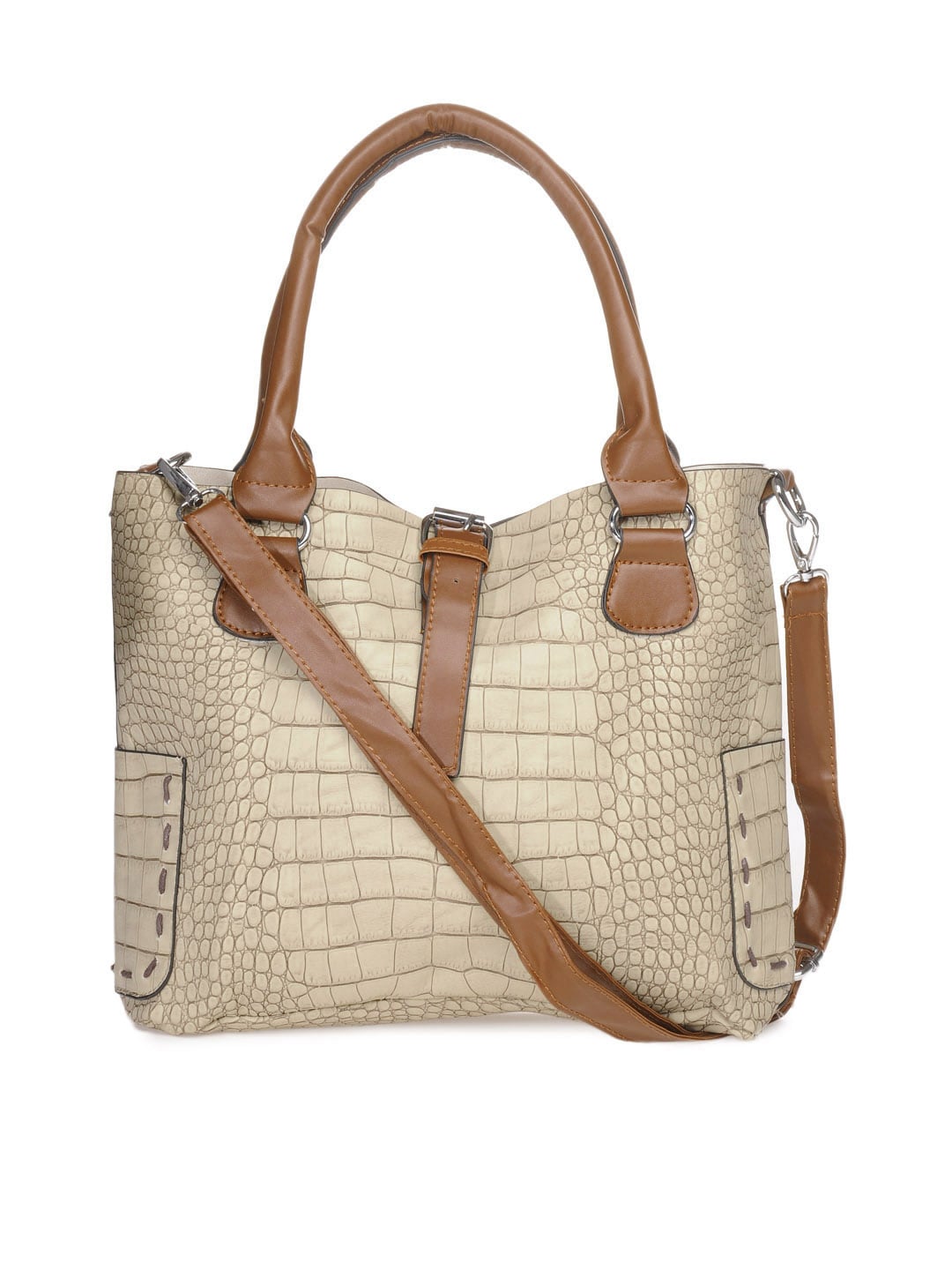 Kiara Women Beige Handbag