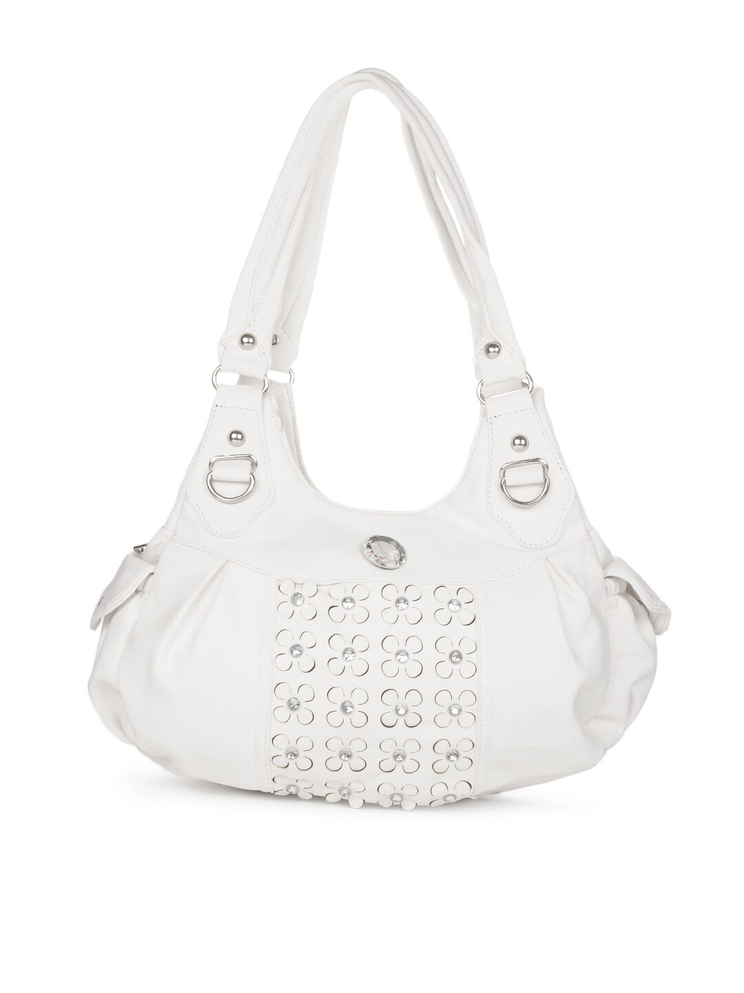 Kiara Women White Handbag