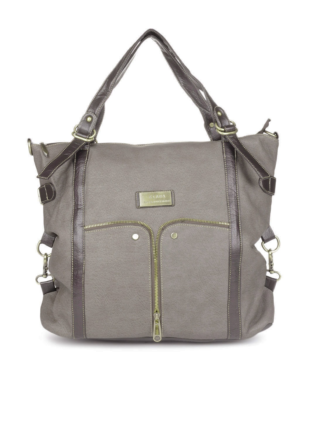 Kiara Women Grey Handbag