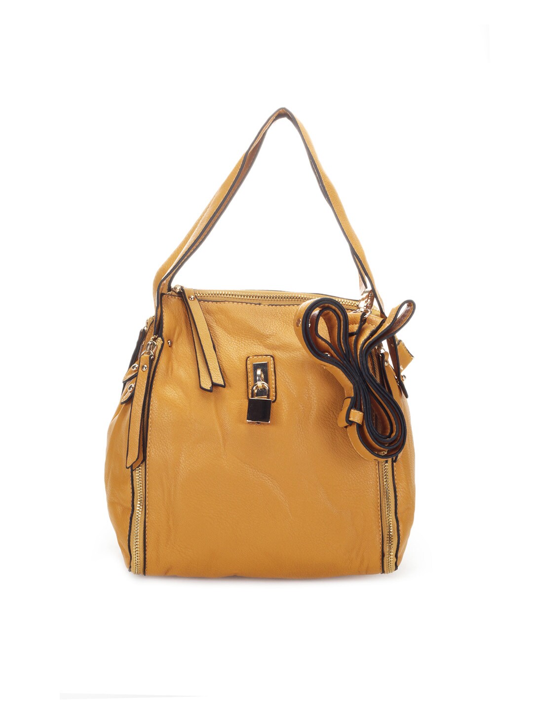 Kiara Women Burnt Yellow Sling Bag