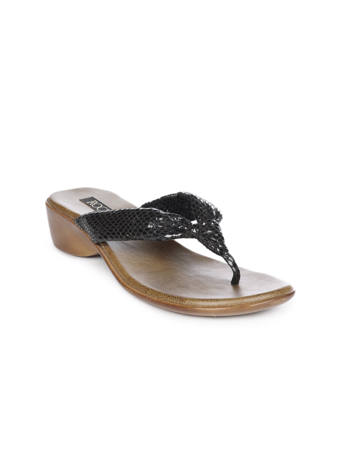 Rocia Women Black Flats