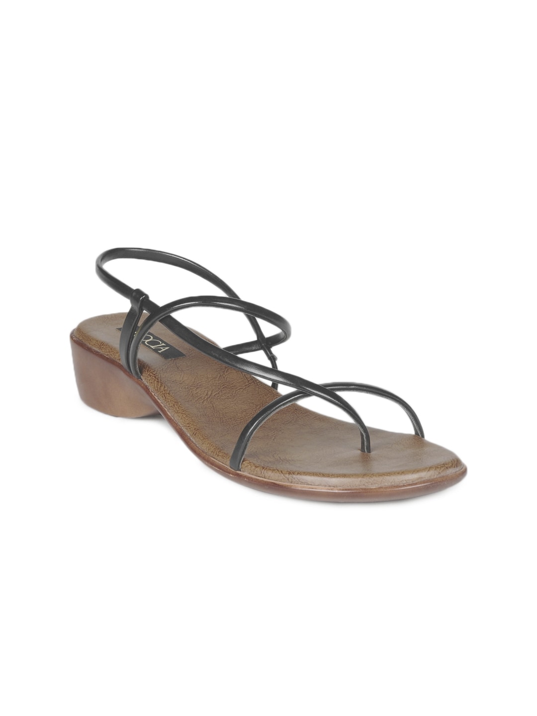 Rocia Women Black Sandals