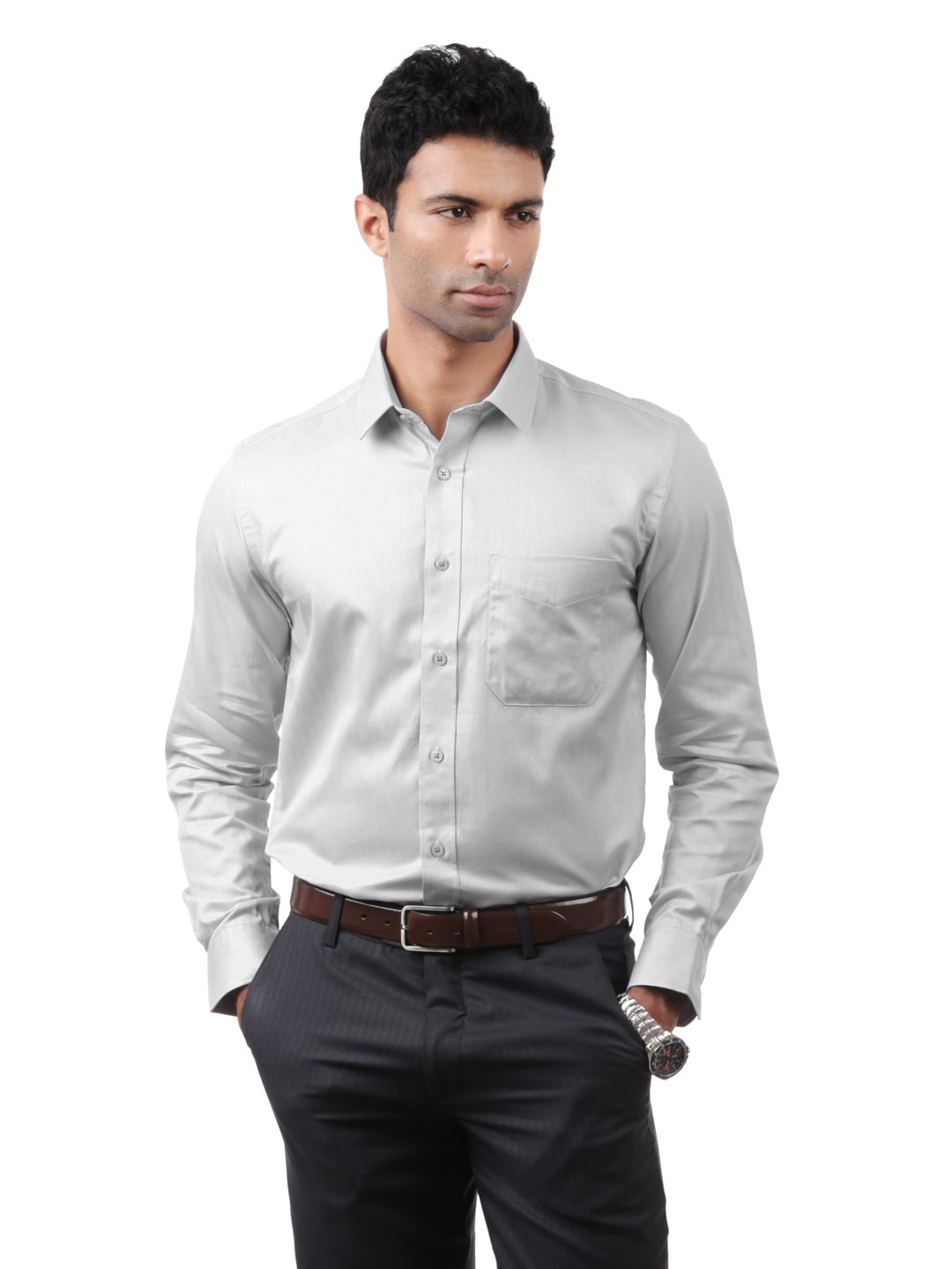 Black Coffee Men Grey Shirt