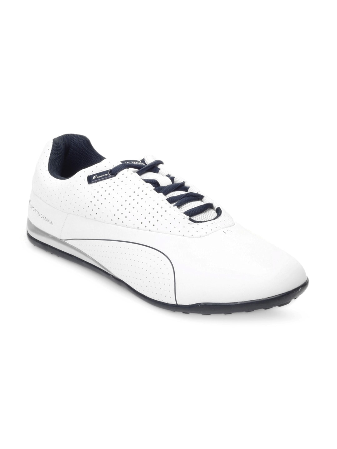 F Sports Men White Bratt Sports Shoes