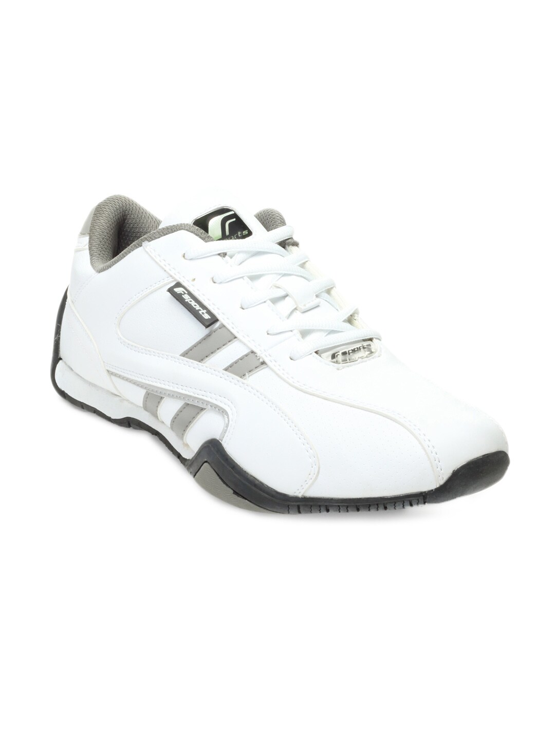 F Sports Men White Velocity Sports Shoes