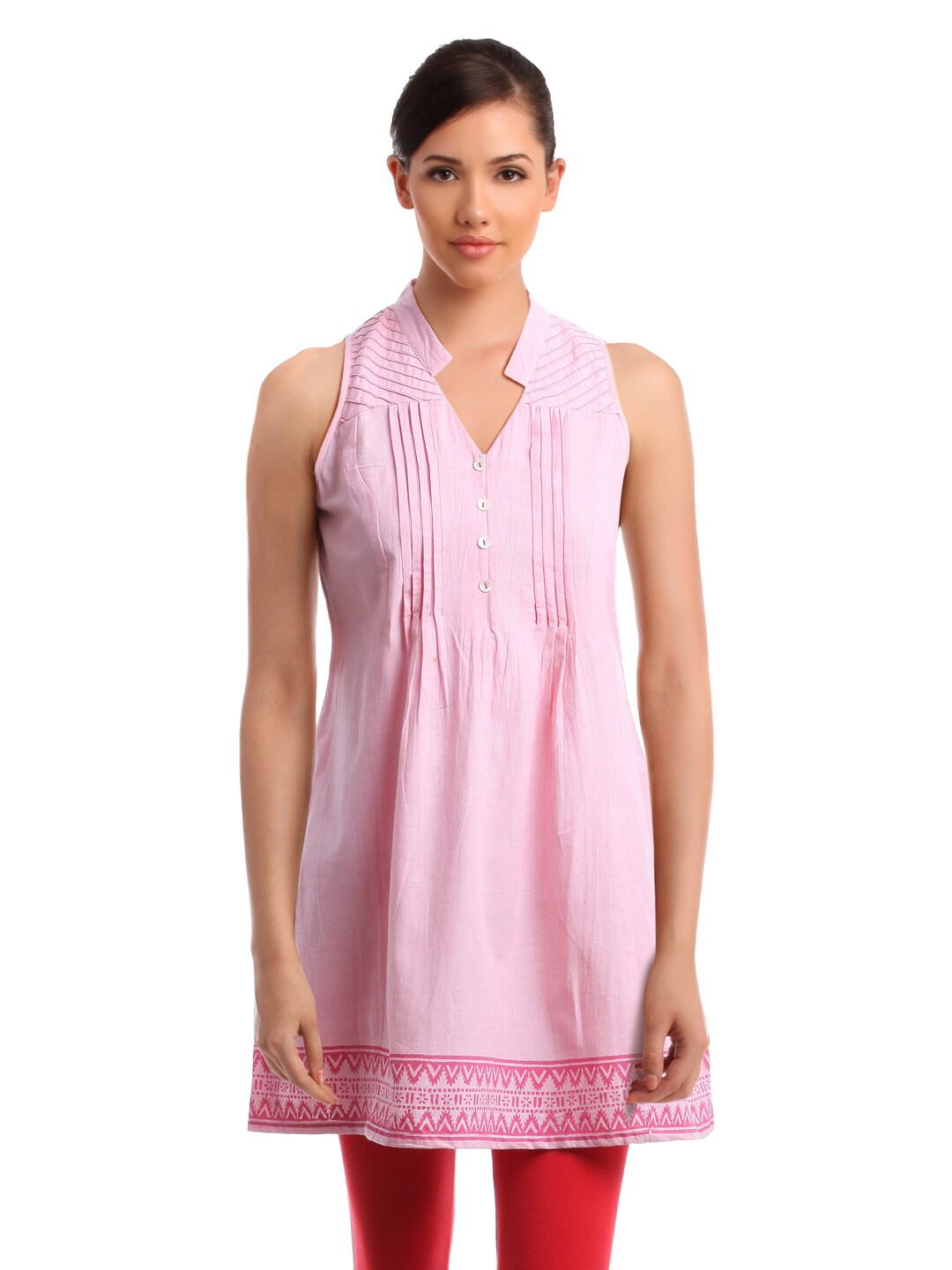 Global Desi Women Pink Tunic