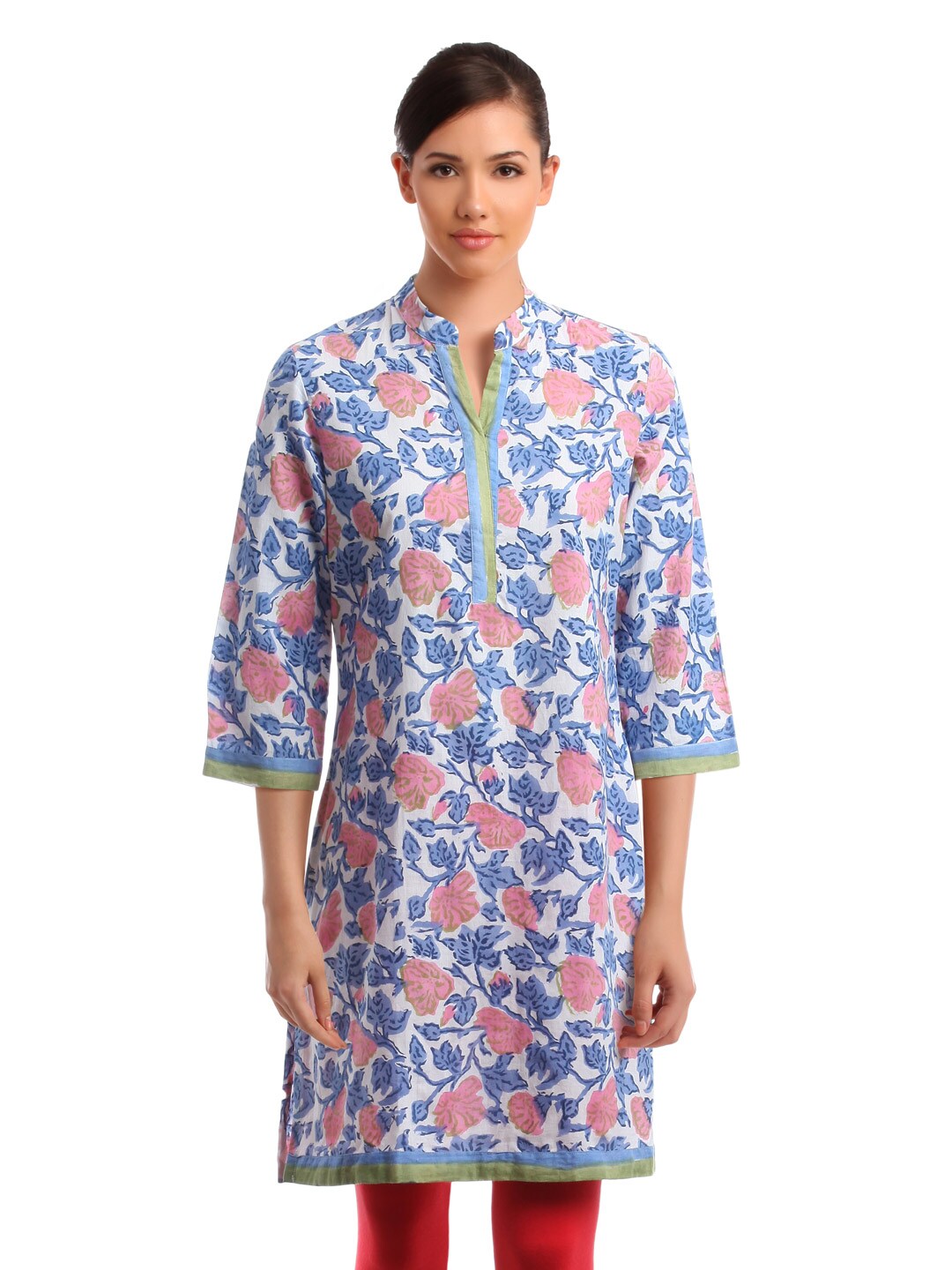 Global Desi Women Multi Coloured Kurta