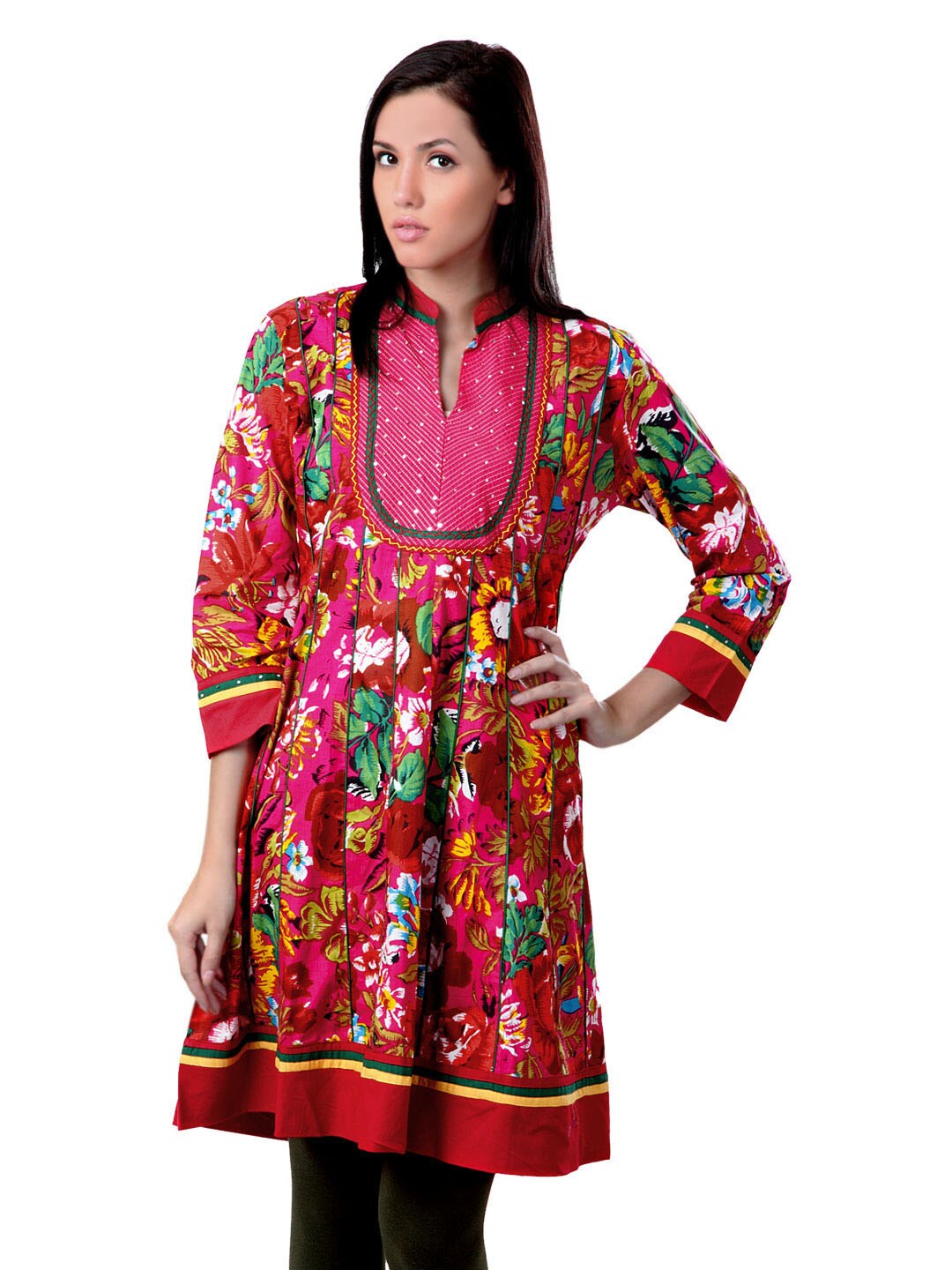 Sushilas Women Multi Coloured Kurta