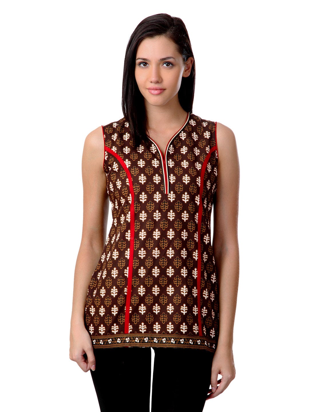 Sushilas Women Coffee Brown Kurta