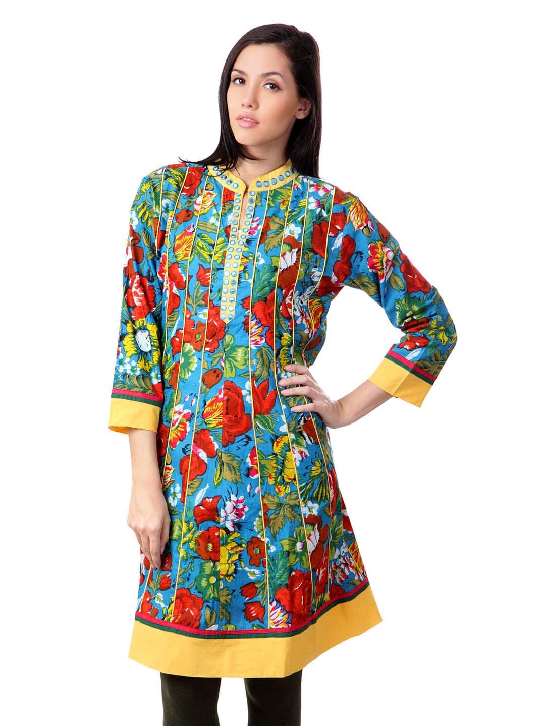 Sushilas Women Multi Coloured Kurta