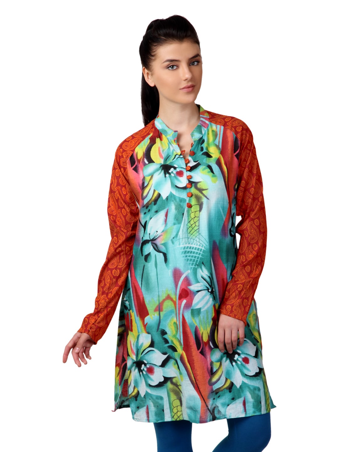 Shree Women Multicoloured Printed Kurta