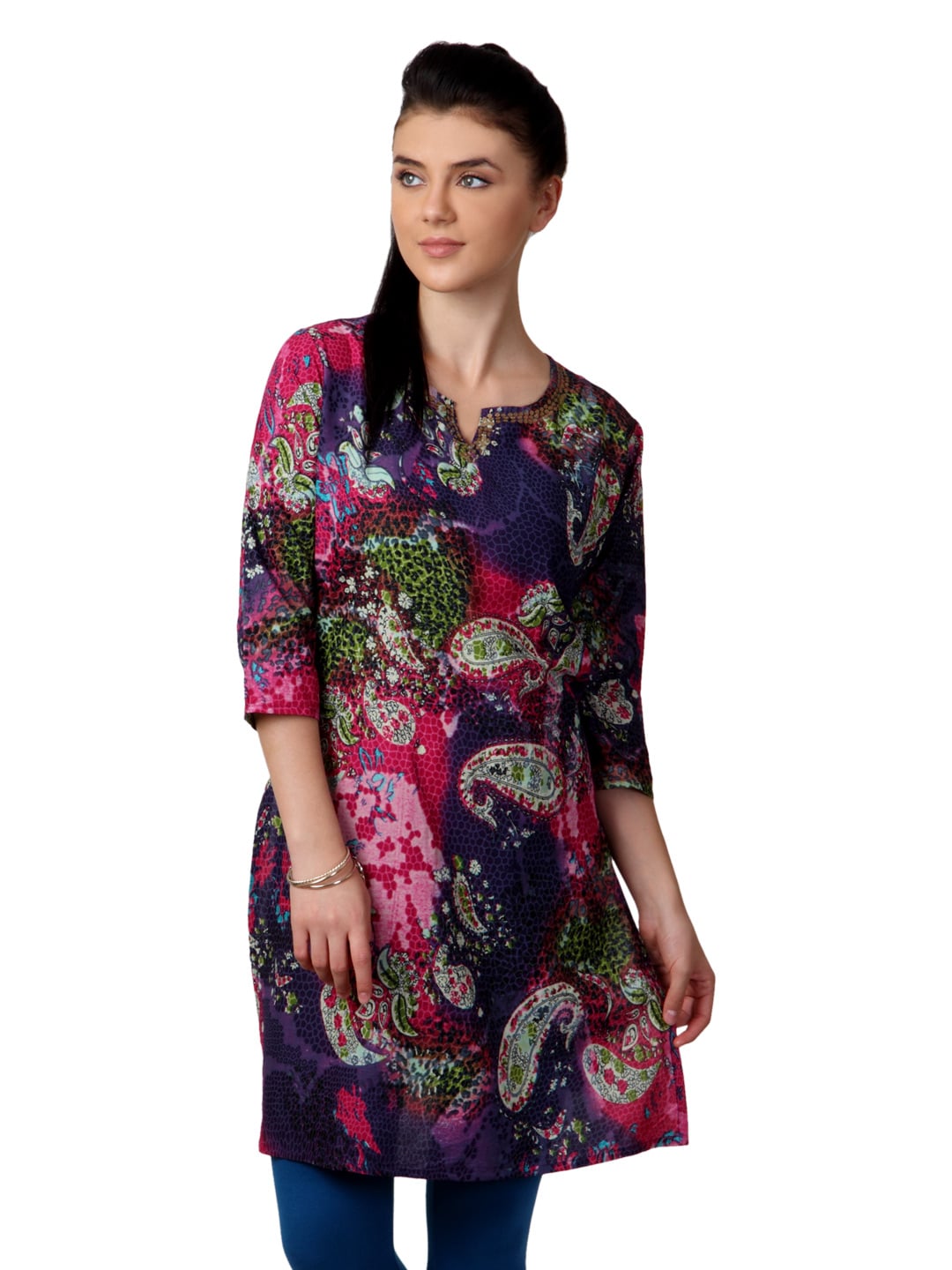 Shree Women Multicoloured Printed Kurta