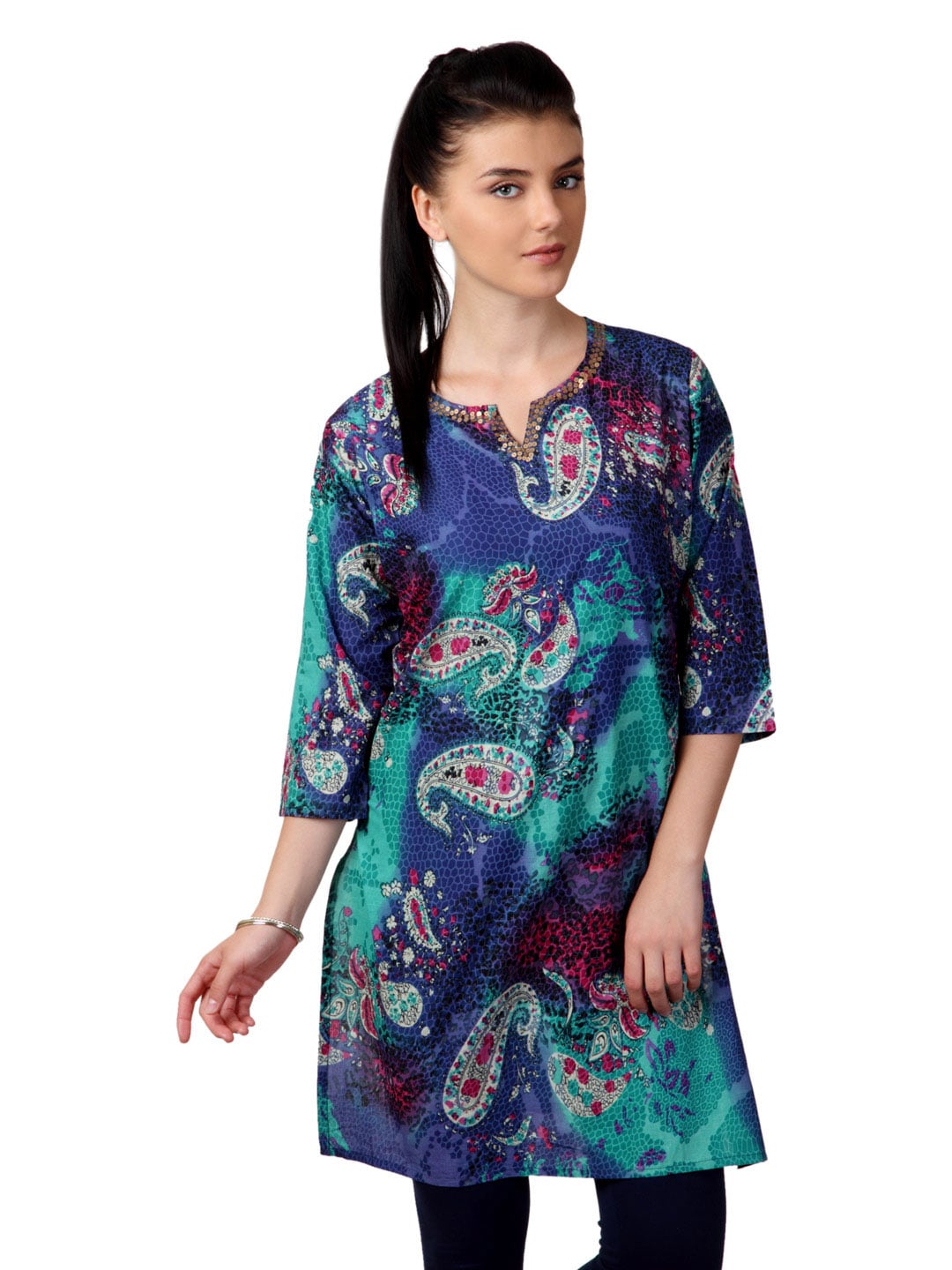 Shree Women Multicoloured Printed Kurta