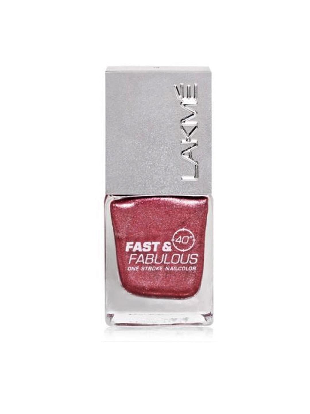 Lakme Absolute Fast & Fabulous Wicked Pink Nail Polish 22
