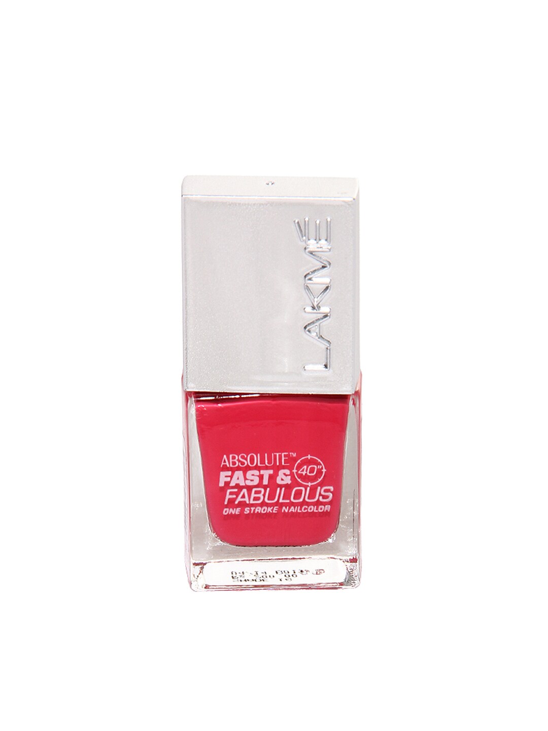 Lakme Absolute Fast & Fabulous Fuschia Pink Nail Polish 18