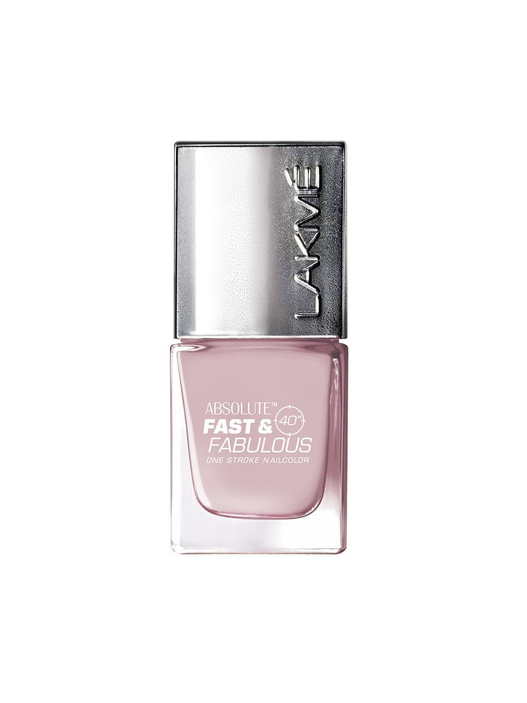 Lakme Absolute Fast & Fabulous Pearl Pink Nail Polish 16