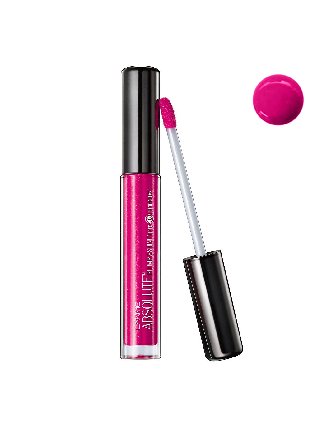 Lakme Absolute Candyshine Plump & Shine Pink Lip Gloss 3 ml