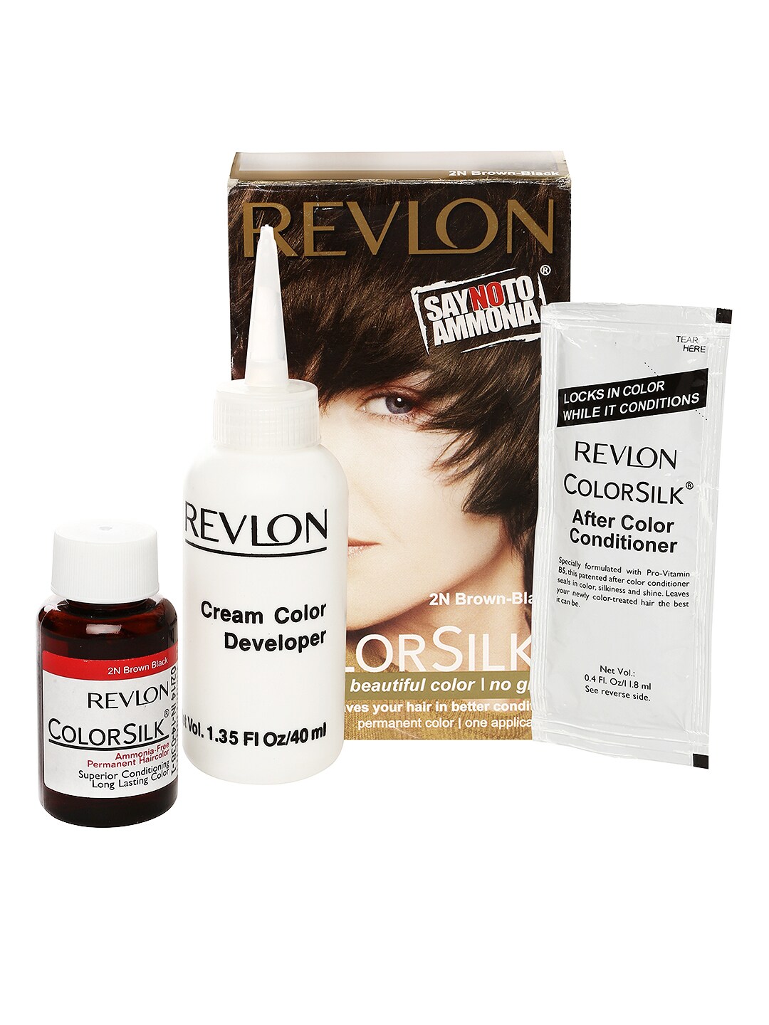 Revlon Colorsilk Brown-Black Hair Colour 2N
