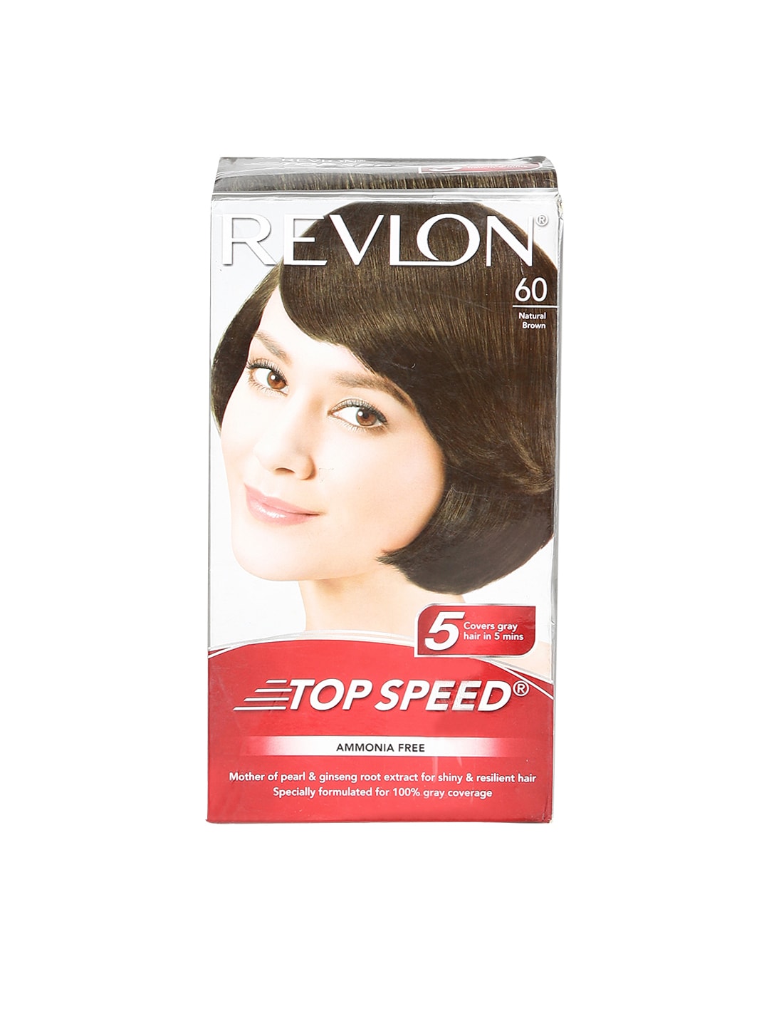 Revlon Top Speed 60 Natural Brown Ammonia-Free Hair Colour