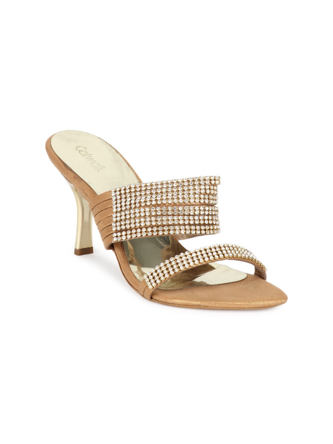Catwalk Women Golden Heels