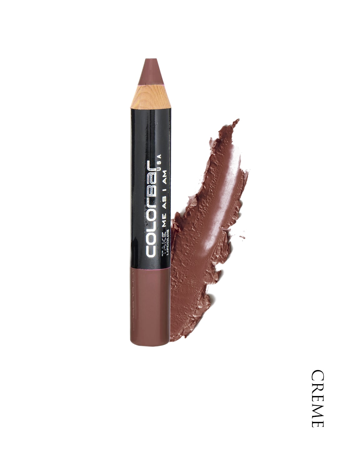 Colorbar Take Me As I Am Bare Dare Brown Lipcolor With Sharpener 003