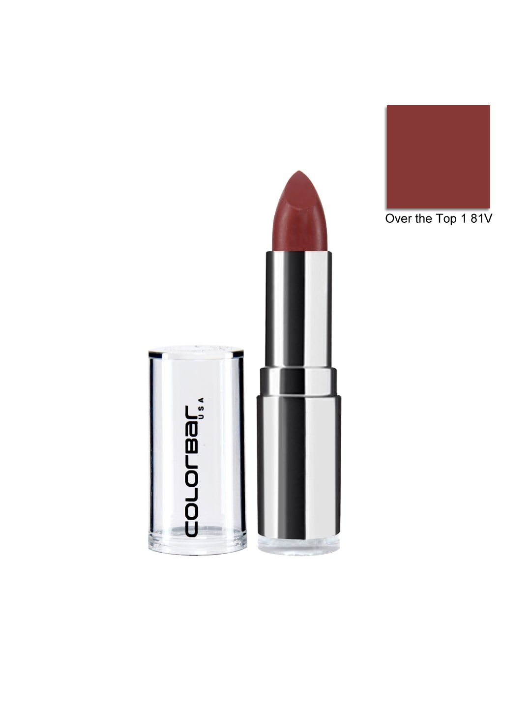 Colorbar Velvet Matte Brown Over The Top 1 Lipstick 81V