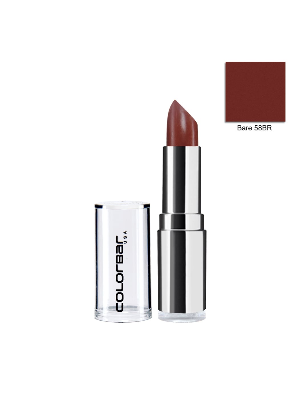 Colorbar Velvet Dark Brown Matte Bare Lipstick 58 BR